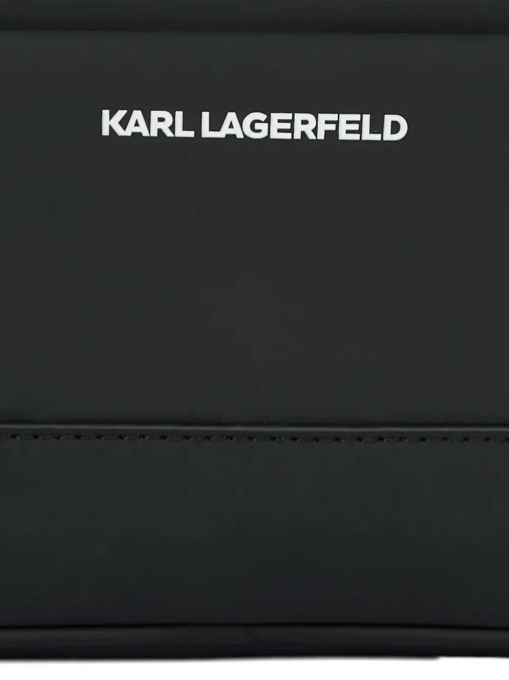 Karl Lagerfeld Tas met logo Zwart