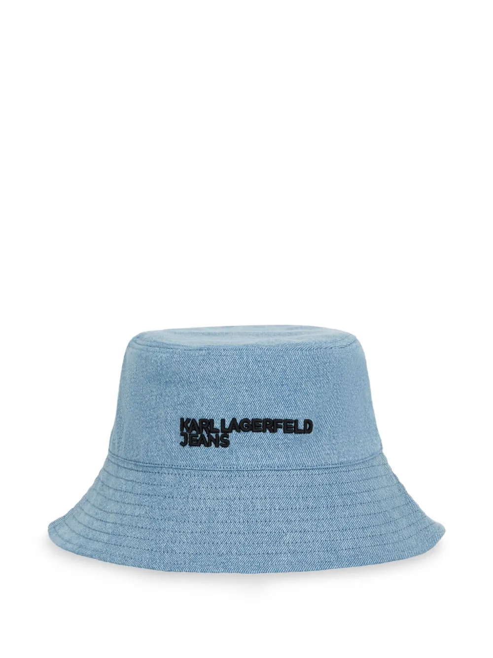 Karl Lagerfeld Jeans reversible denim bucket hat | Blue | Image 1