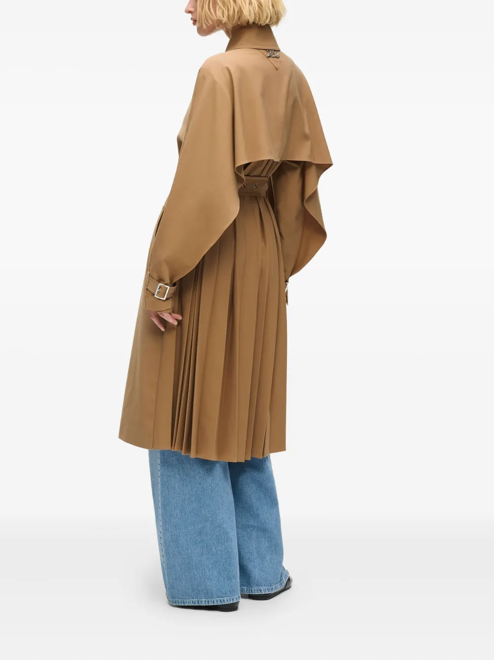 Karl Lagerfeld Trenchcoat met ceintuur Beige