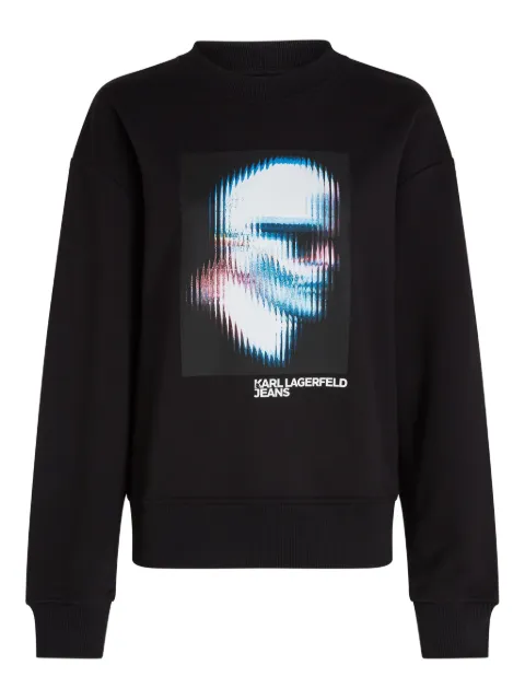 Karl Lagerfeld Jeans digitized Karl sweatshirt