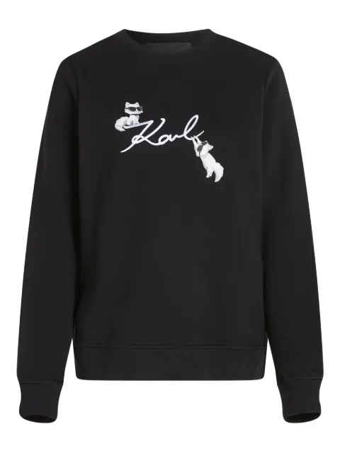 Karl Lagerfeld sweat Ikon Signature Choupette