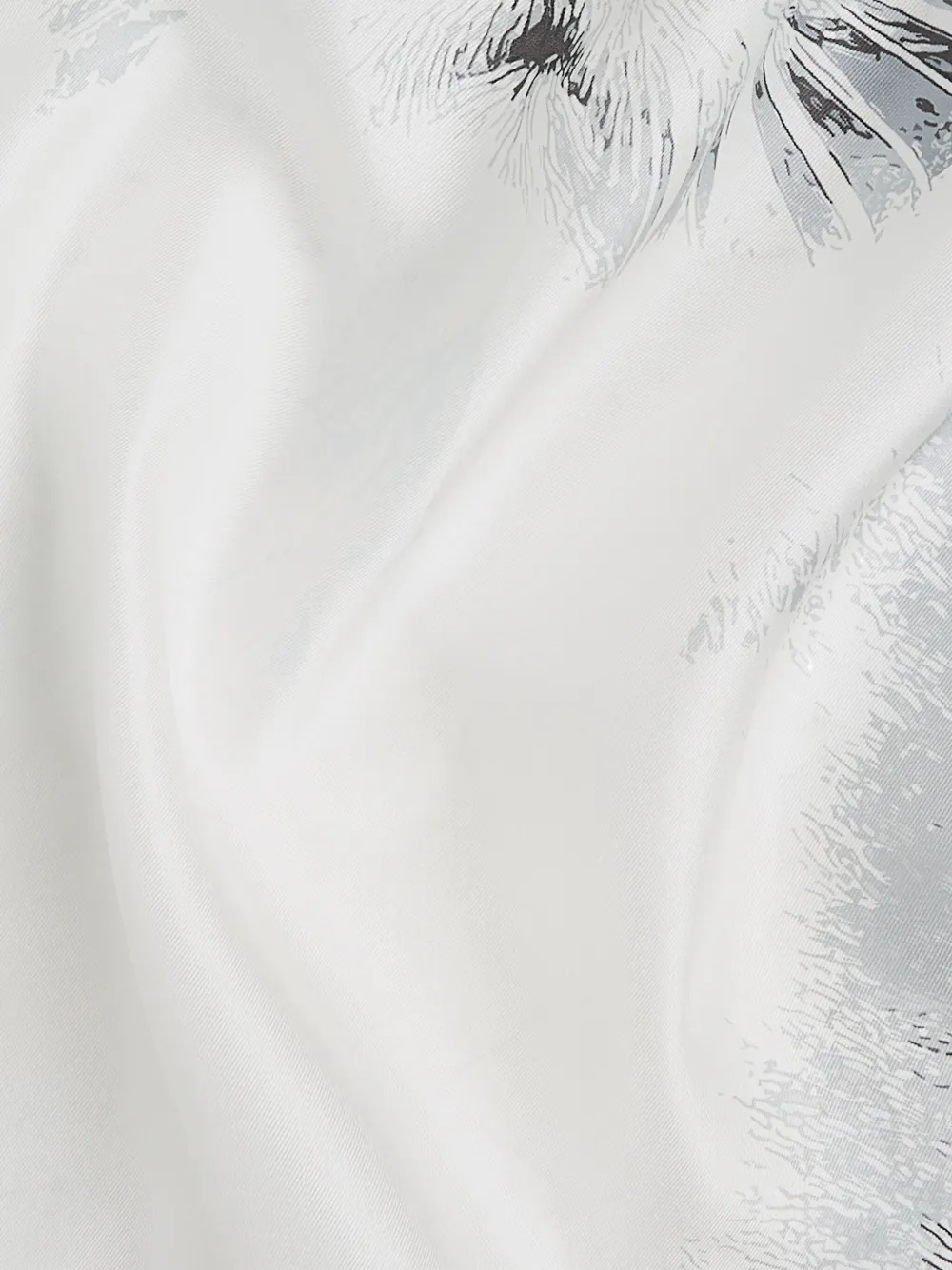 Karl Lagerfeld Ikon Choupette zijden sjaal Zwart