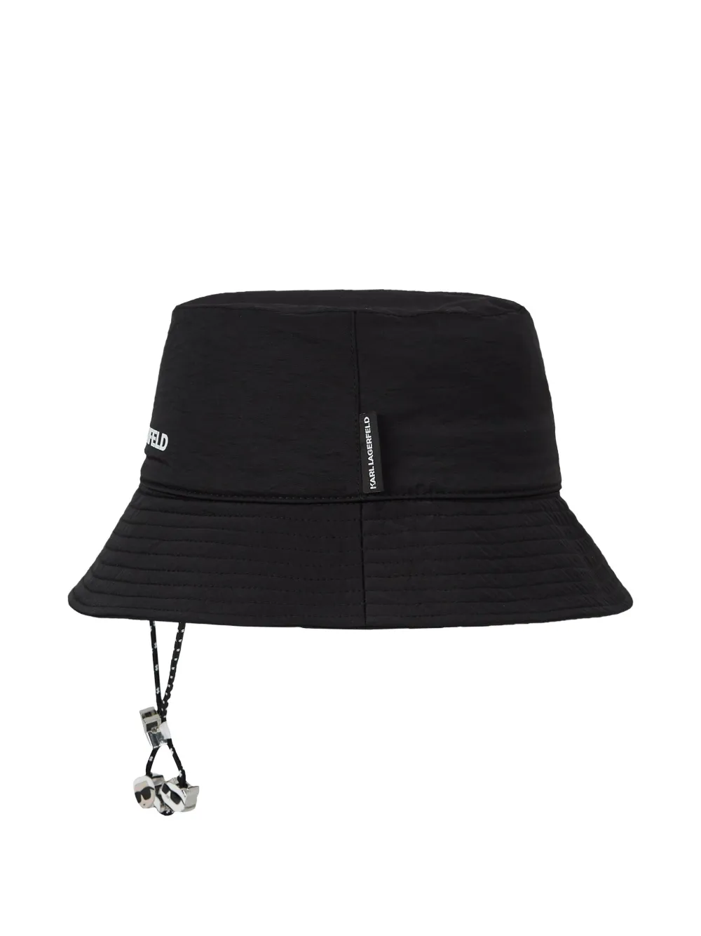Karl Lagerfeld Ikon-charm bucket hat | Black | Image 1