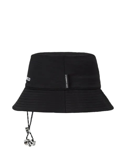 Karl Lagerfeld Ikon-charm bucket hat