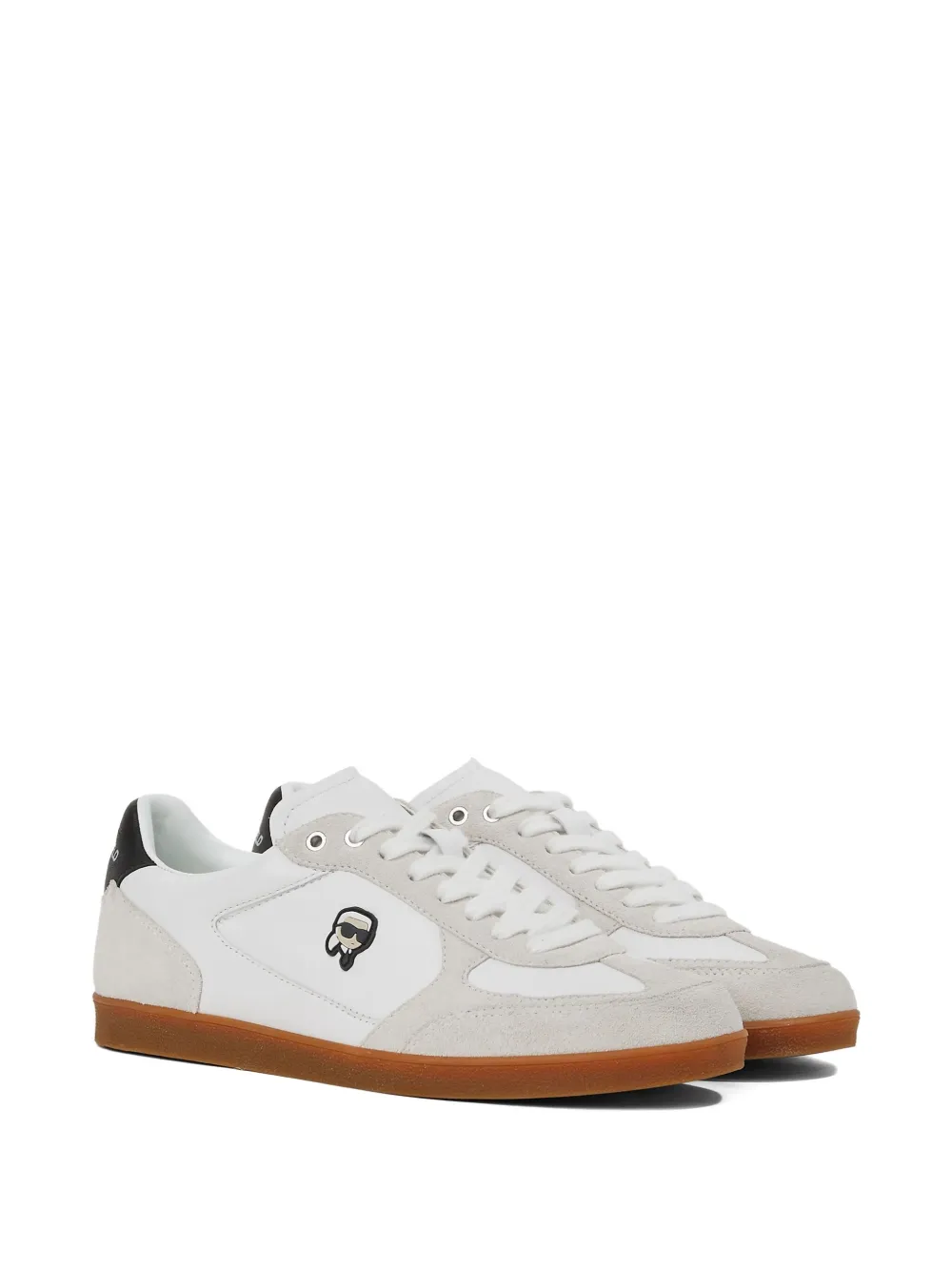 Karl Lagerfeld Kandidate sneakers met logo-applicatie - Wit