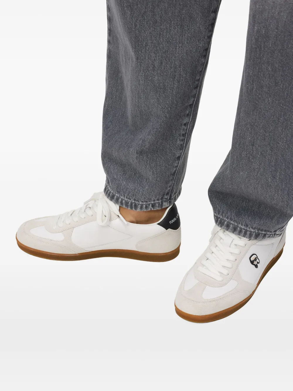 Karl Lagerfeld Kandidate sneakers met logo-applicatie Wit