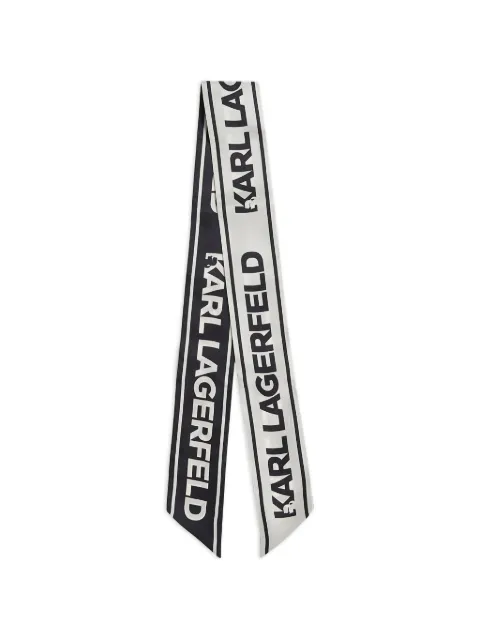 Karl Lagerfeld silk scarf