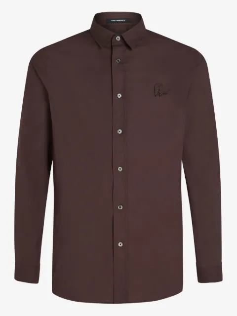 Karl Lagerfeld sweat à détail monogrammé