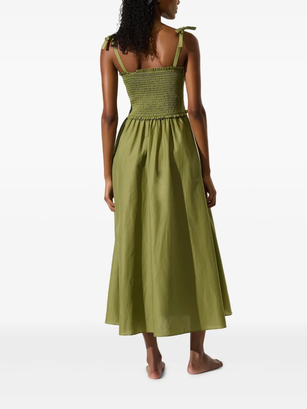 Karl Lagerfeld Signature strandjurk Groen