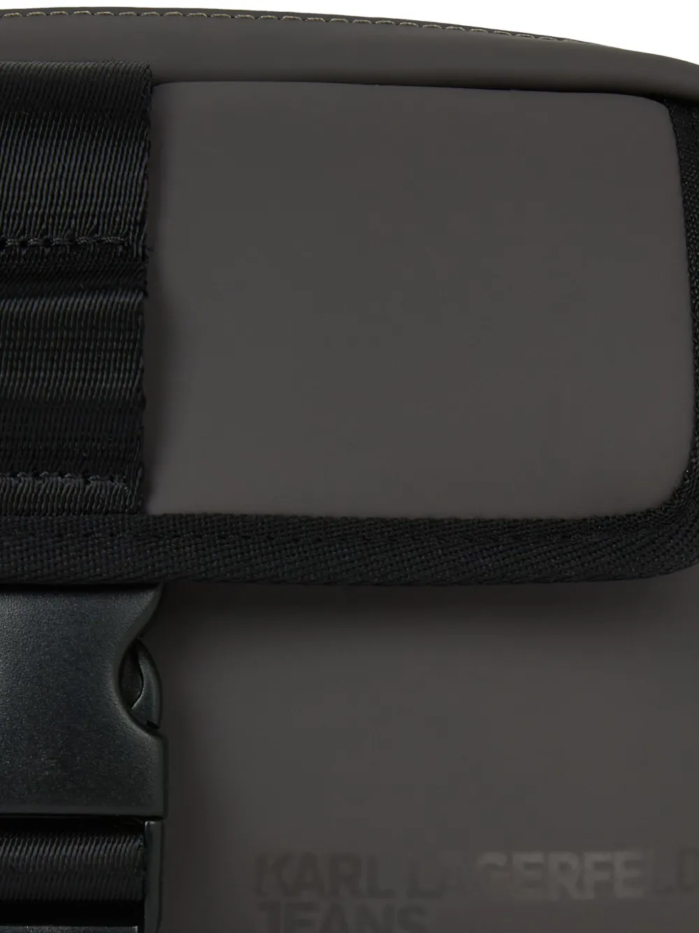 Karl Lagerfeld Jeans Messengertas met gesp Grijs