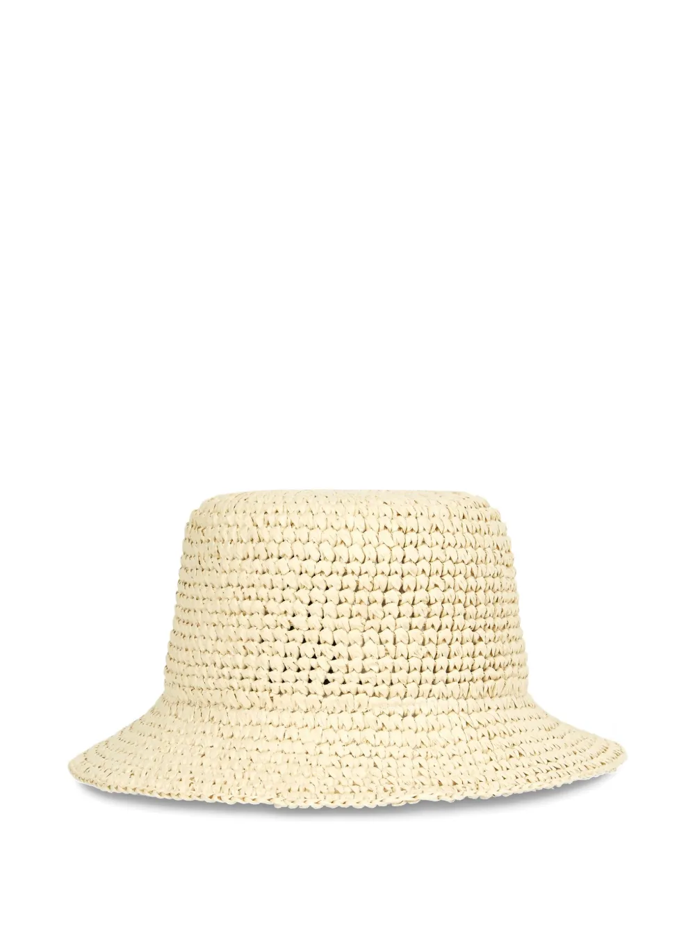 Karl Lagerfeld Gehaakte vissershoed - Beige