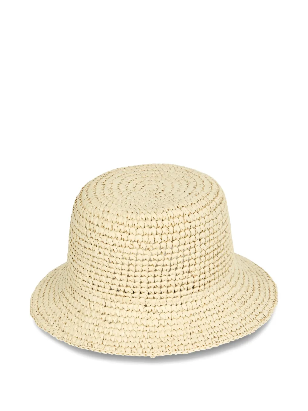 Karl Lagerfeld Gehaakte vissershoed Beige