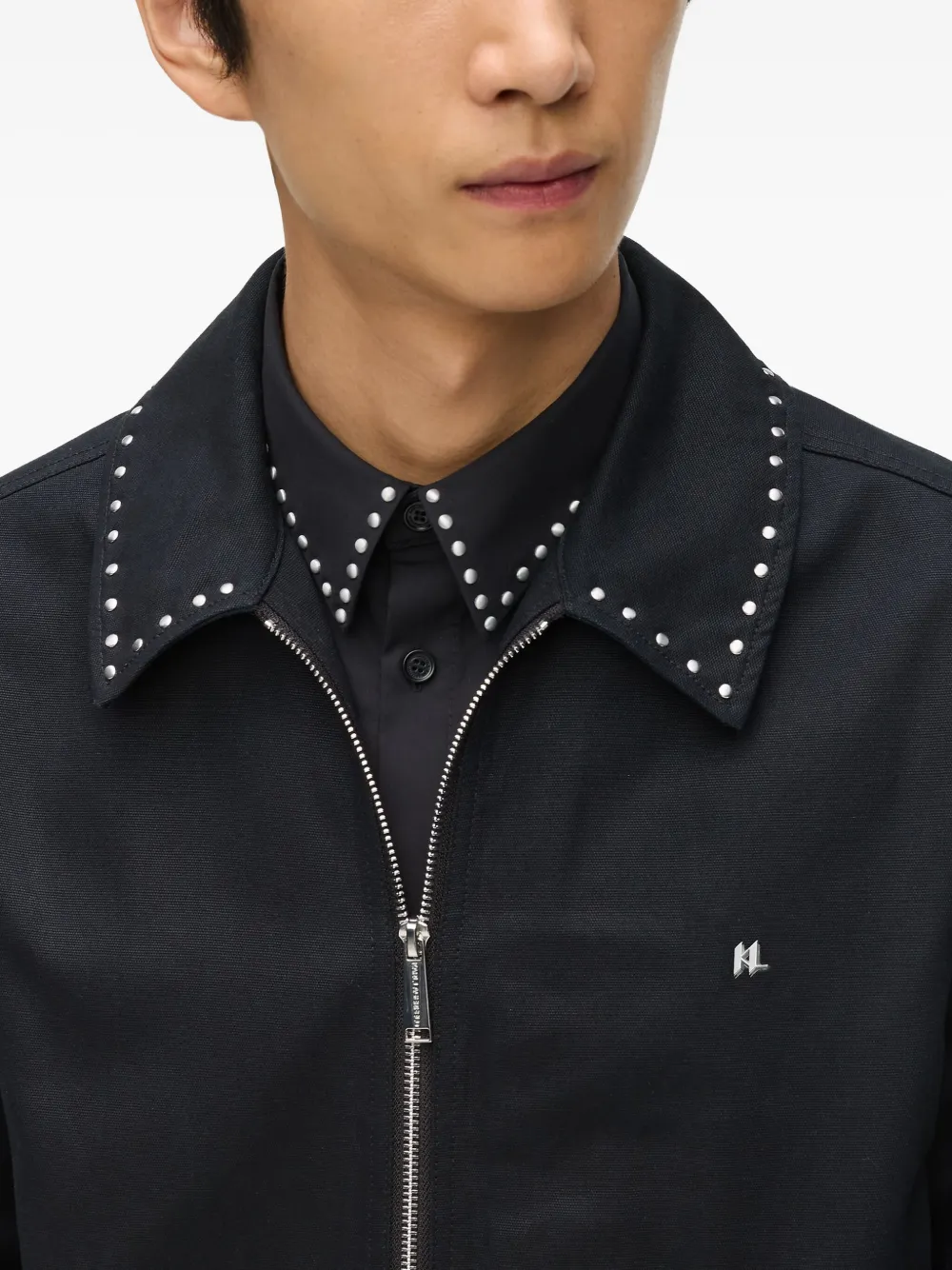 Karl Lagerfeld Jack met ritssluiting Zwart