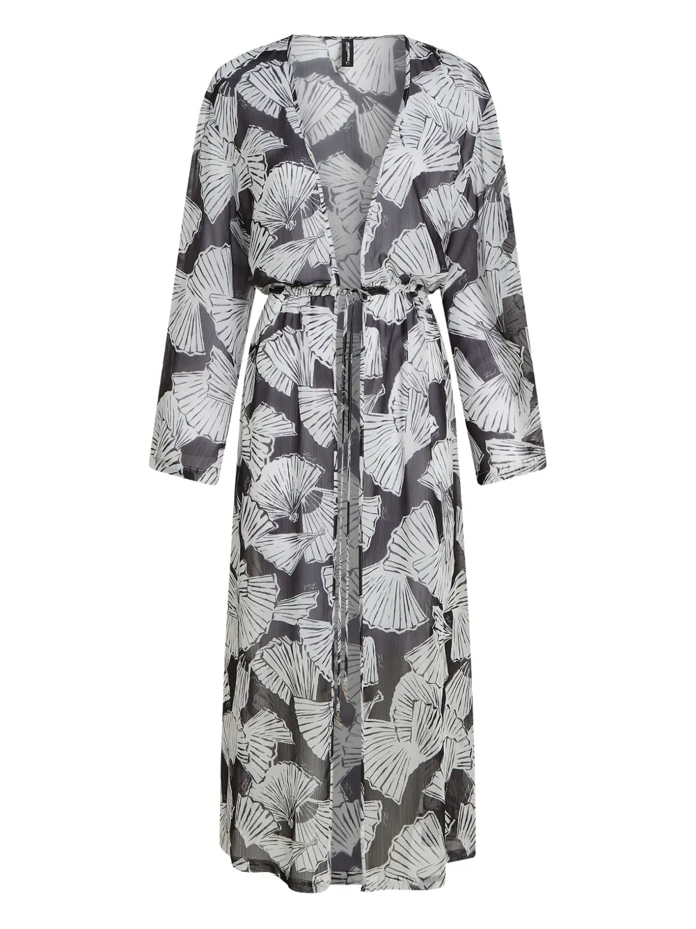 Karl Lagerfeld printed kaftan | Black | Image 1