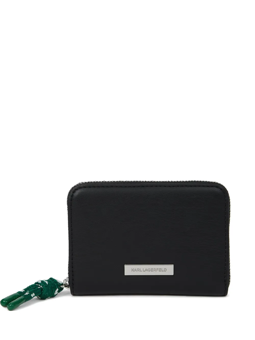 Karl Lagerfeld small Ikon smooth wallet | Black | Image 1