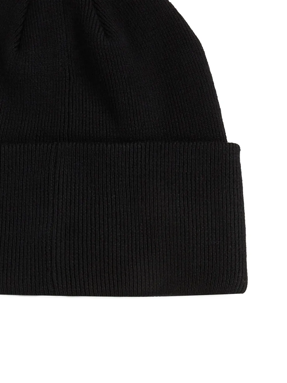 Karl Lagerfeld Signature Beanie Hat In Black