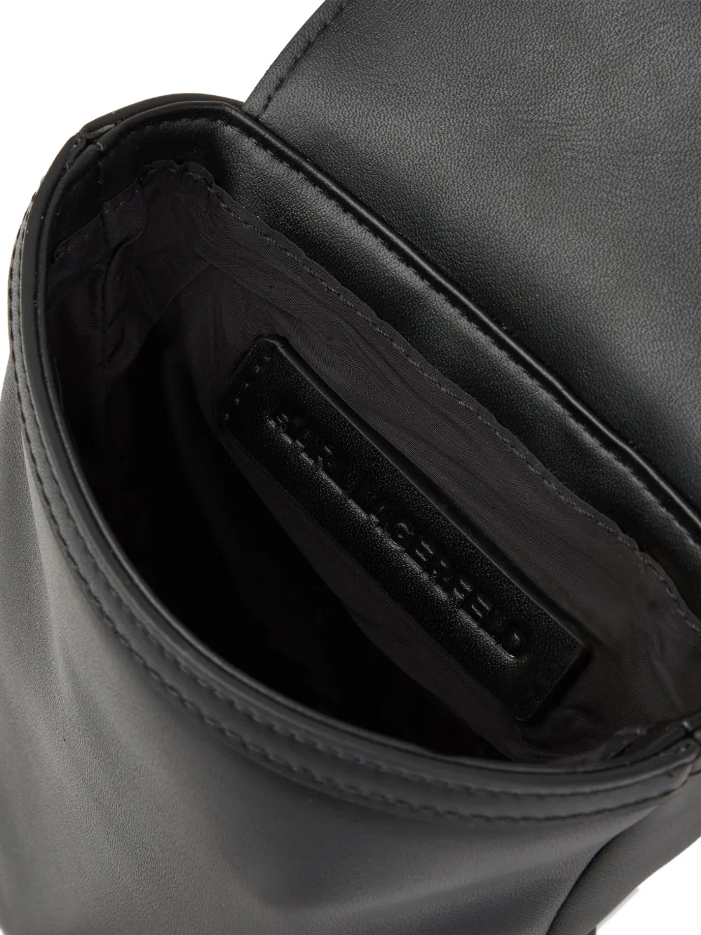 Karl Lagerfeld Messengertas met logoplakkaat Zwart