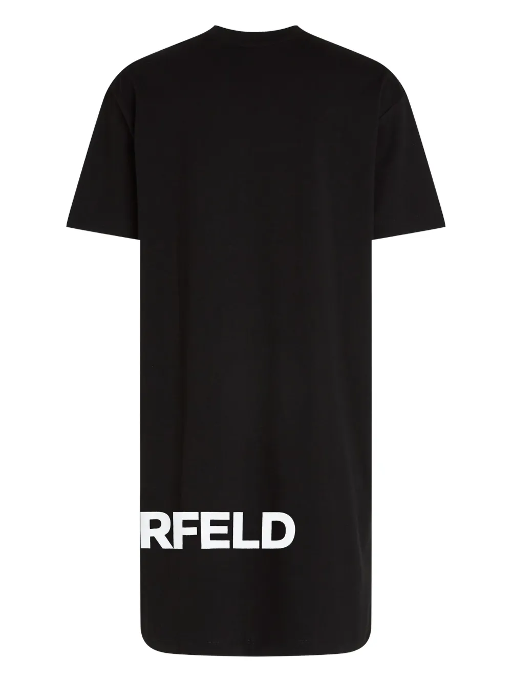 Karl Lagerfeld Jeans Jurk met logoprint Zwart