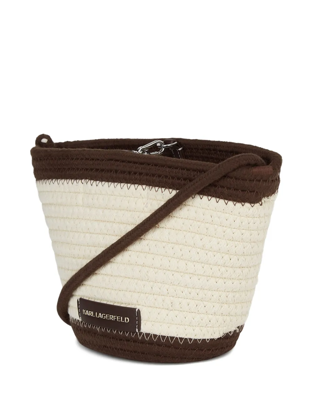 Karl Lagerfeld K Autograph kleine shopper Beige