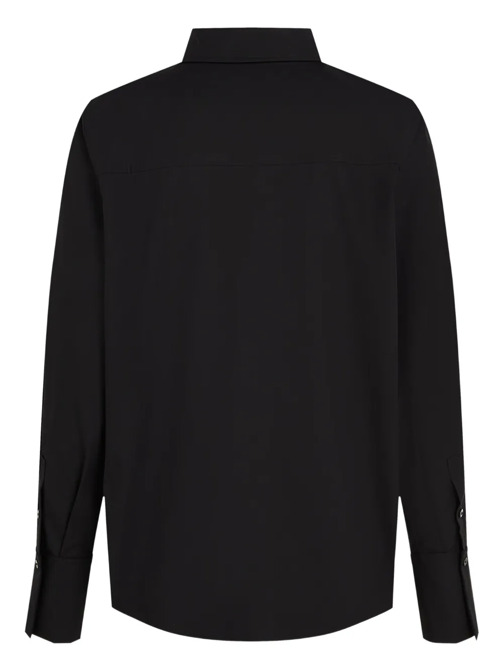 Karl Lagerfeld Karl blouse met letter-knopen Zwart