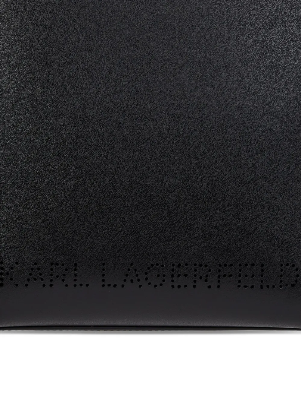 Karl Lagerfeld K Circle kleine shopper met franje Zwart