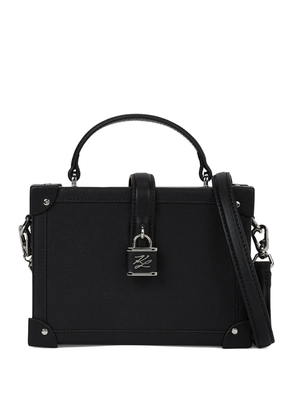 Karl Lagerfeld Borsa K/Autograph con lucchetto - Nero
