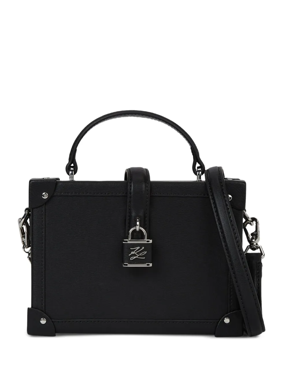 Karl Lagerfeld Borsa K/Autograph con lucchetto - Nero