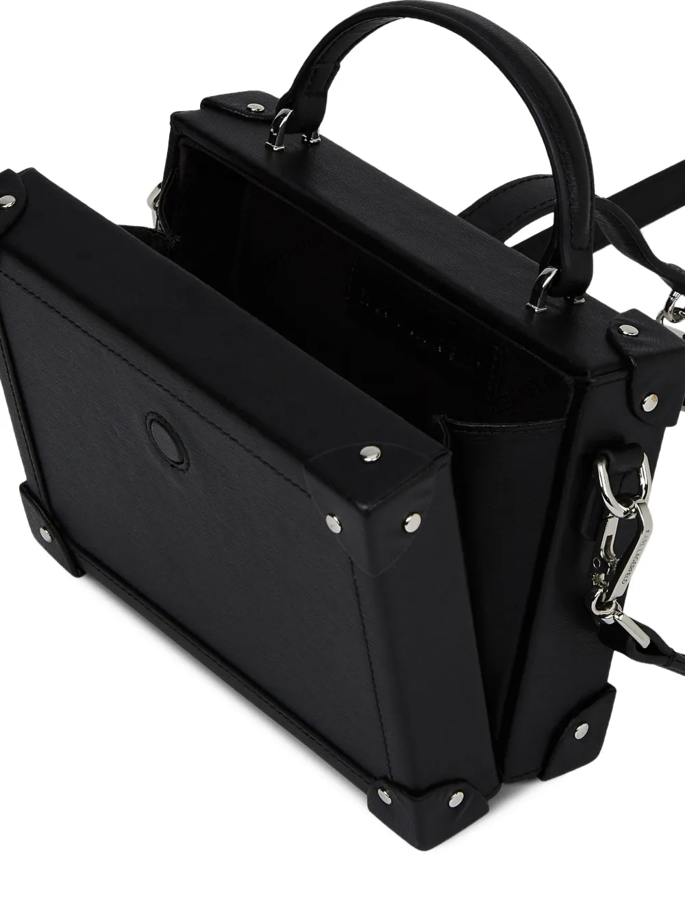 Karl Lagerfeld K Autograph koffer met hangslot Zwart