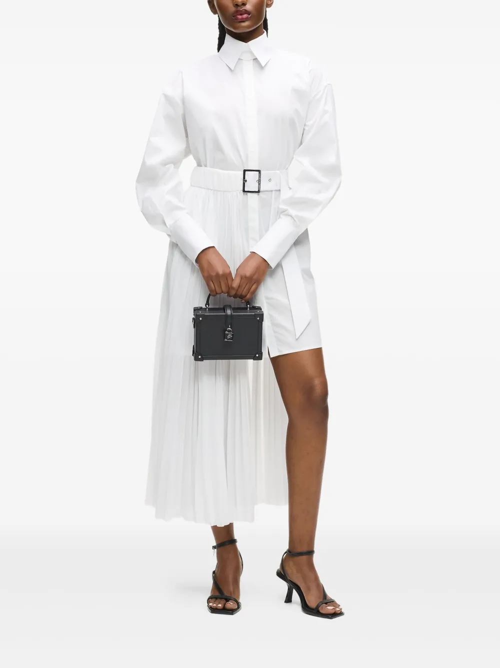 Karl Lagerfeld K Autograph koffer met hangslot Zwart