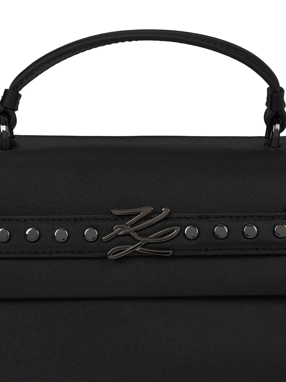 Karl Lagerfeld K Autograph shopper verfraaid met studs Zwart