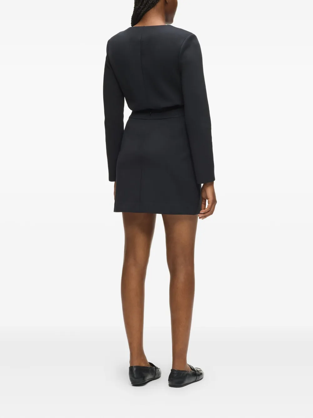 Karl Lagerfeld Mini-rok met klepzak Zwart