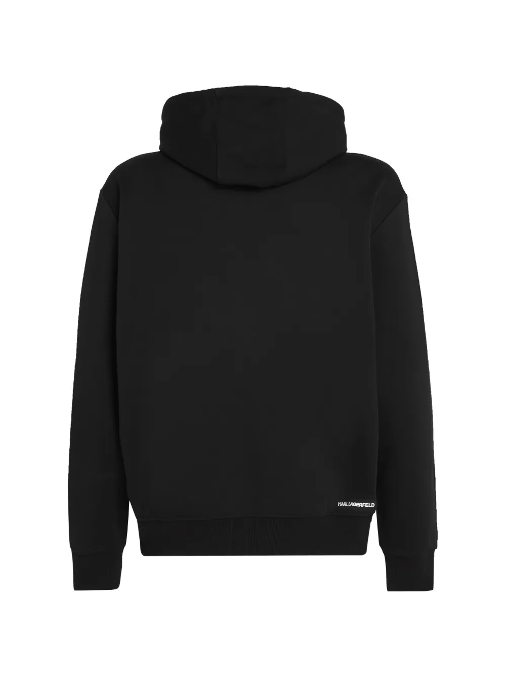 Karl Lagerfeld Ikon K-initial hoodie Zwart