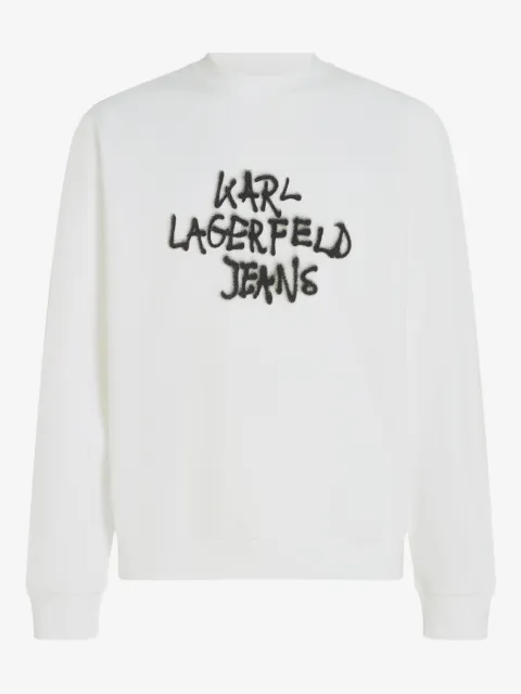Karl Lagerfeld Jeans graffiti-print sweatshirt