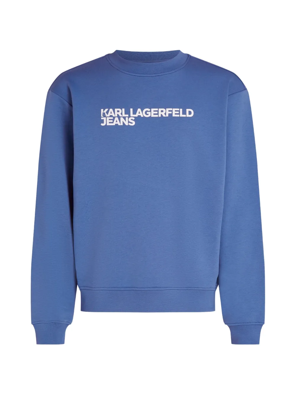 Karl Lagerfeld Jeans Sweater met logo Blauw