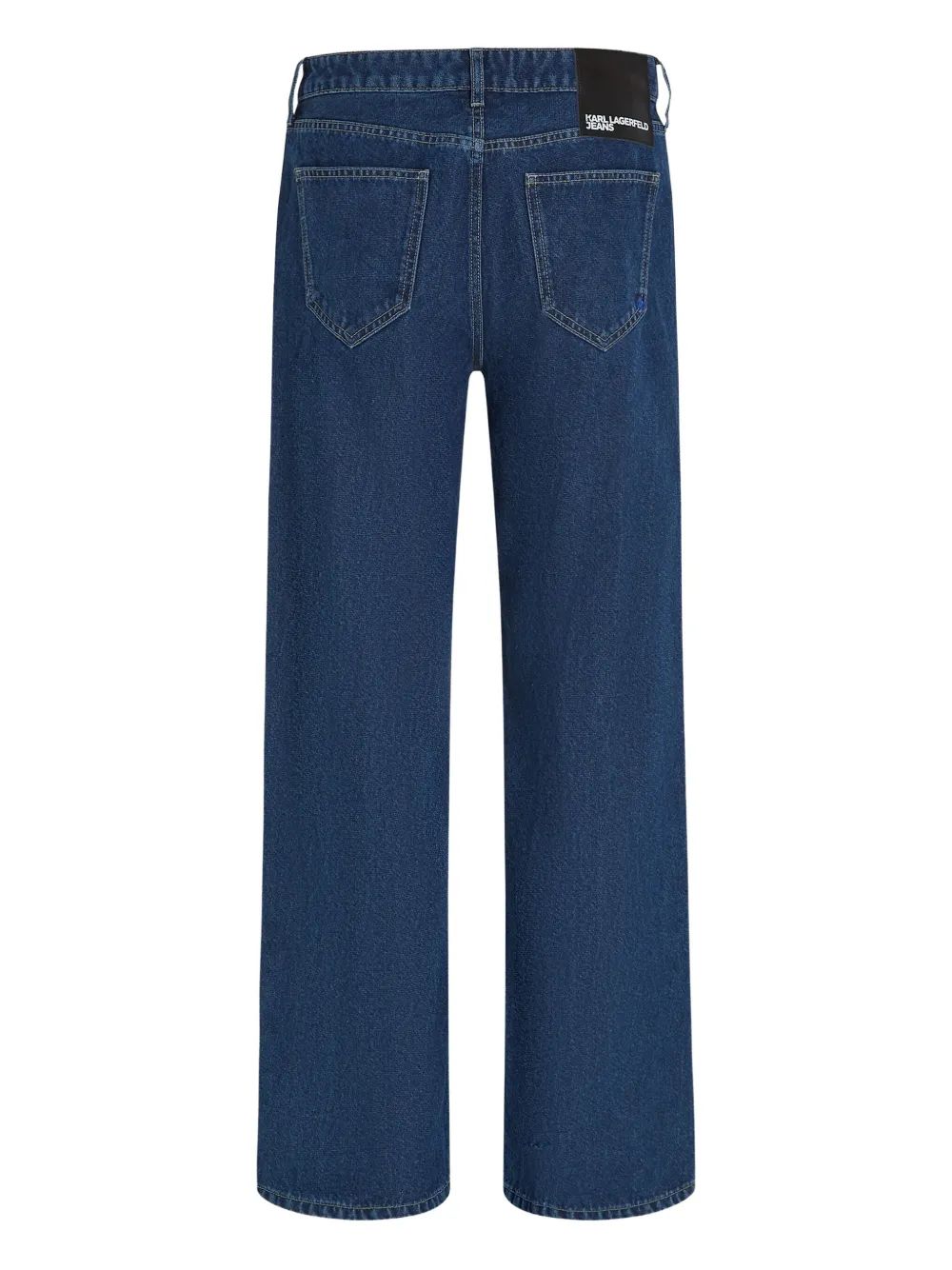 Karl Lagerfeld Jeans Distressed Jeans In Blue