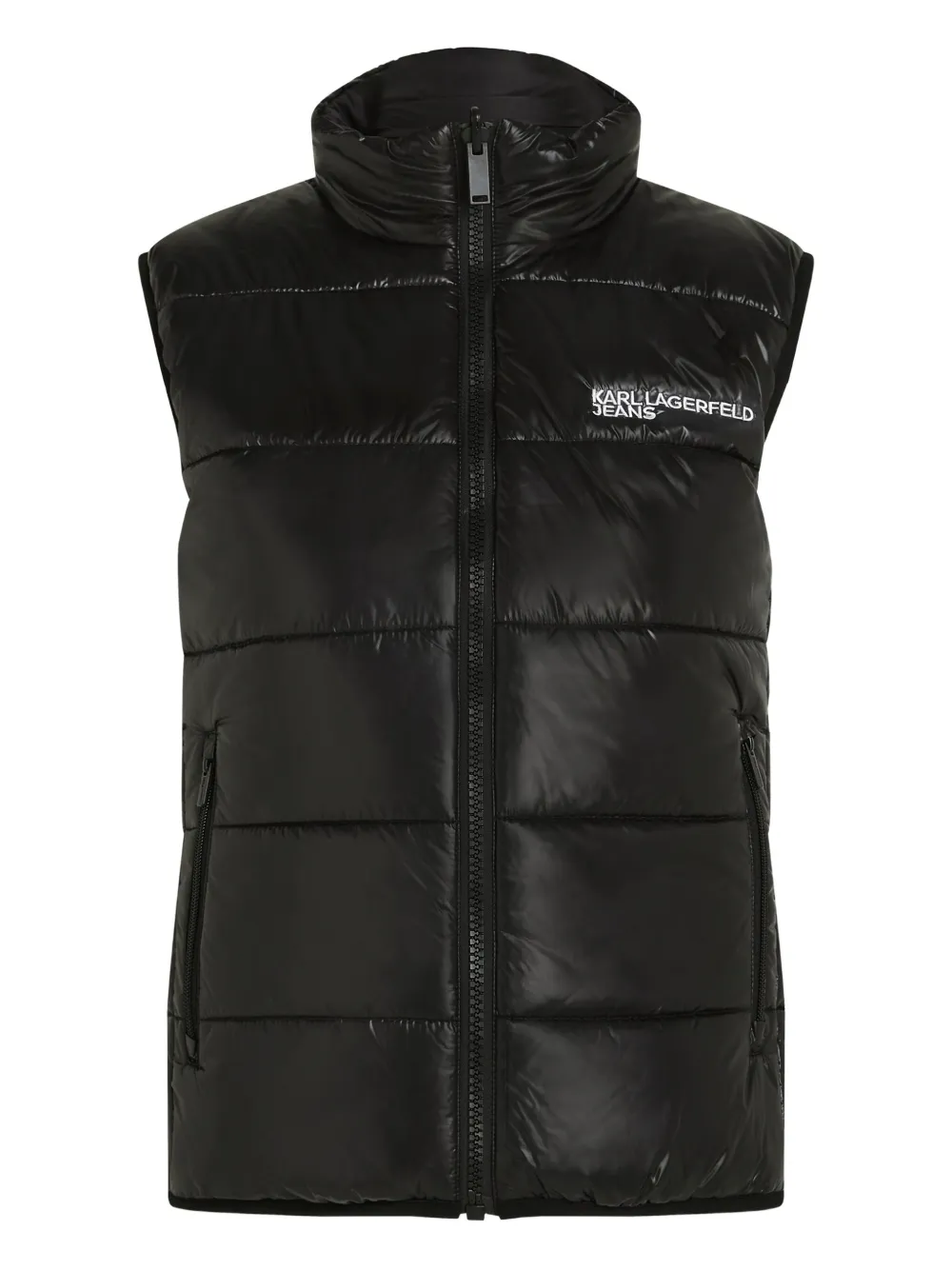Karl Lagerfeld Jeans Gilet imbottito reversibile - Nero