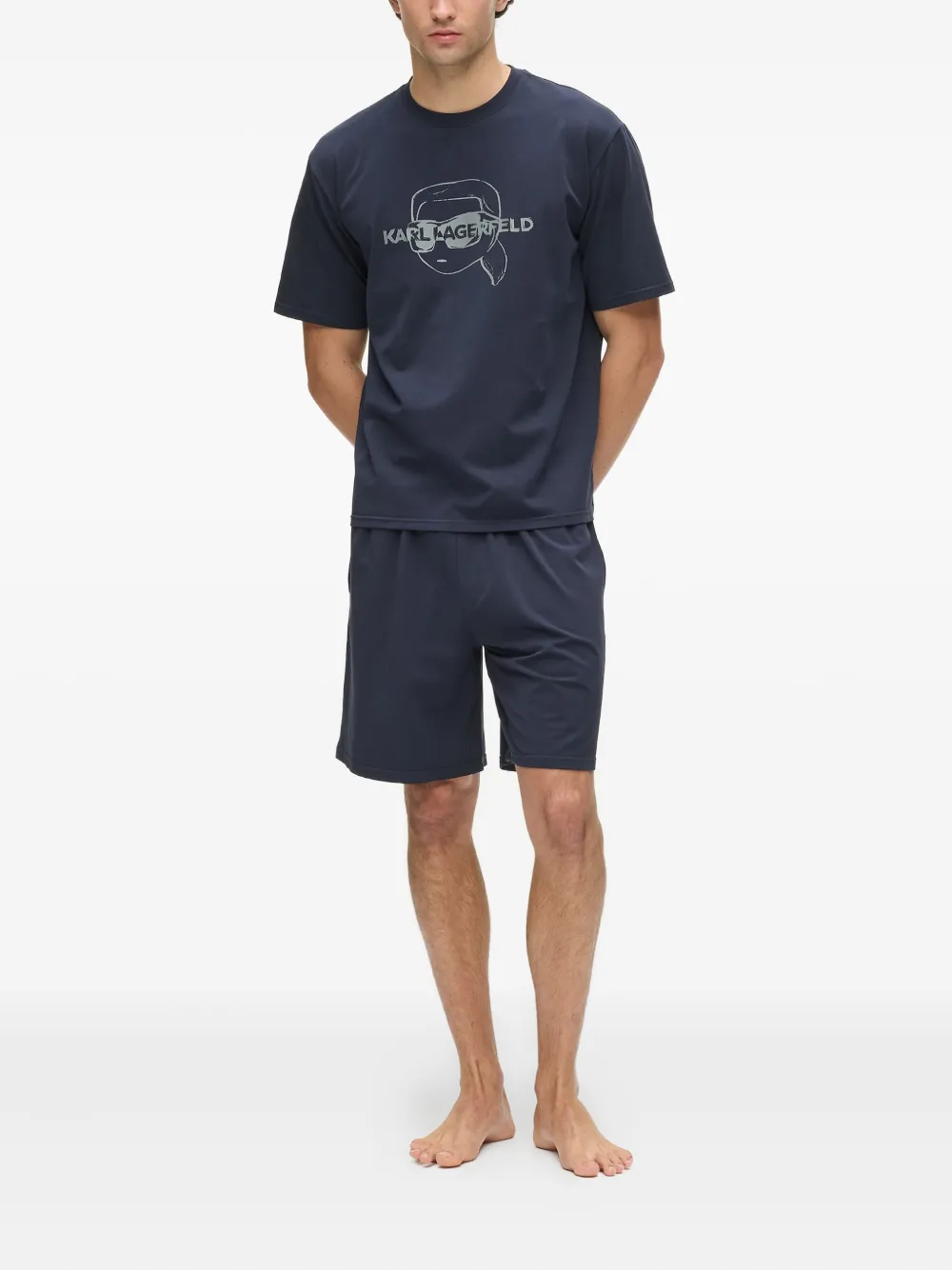 Karl Lagerfeld pyjama à logo | Image 2