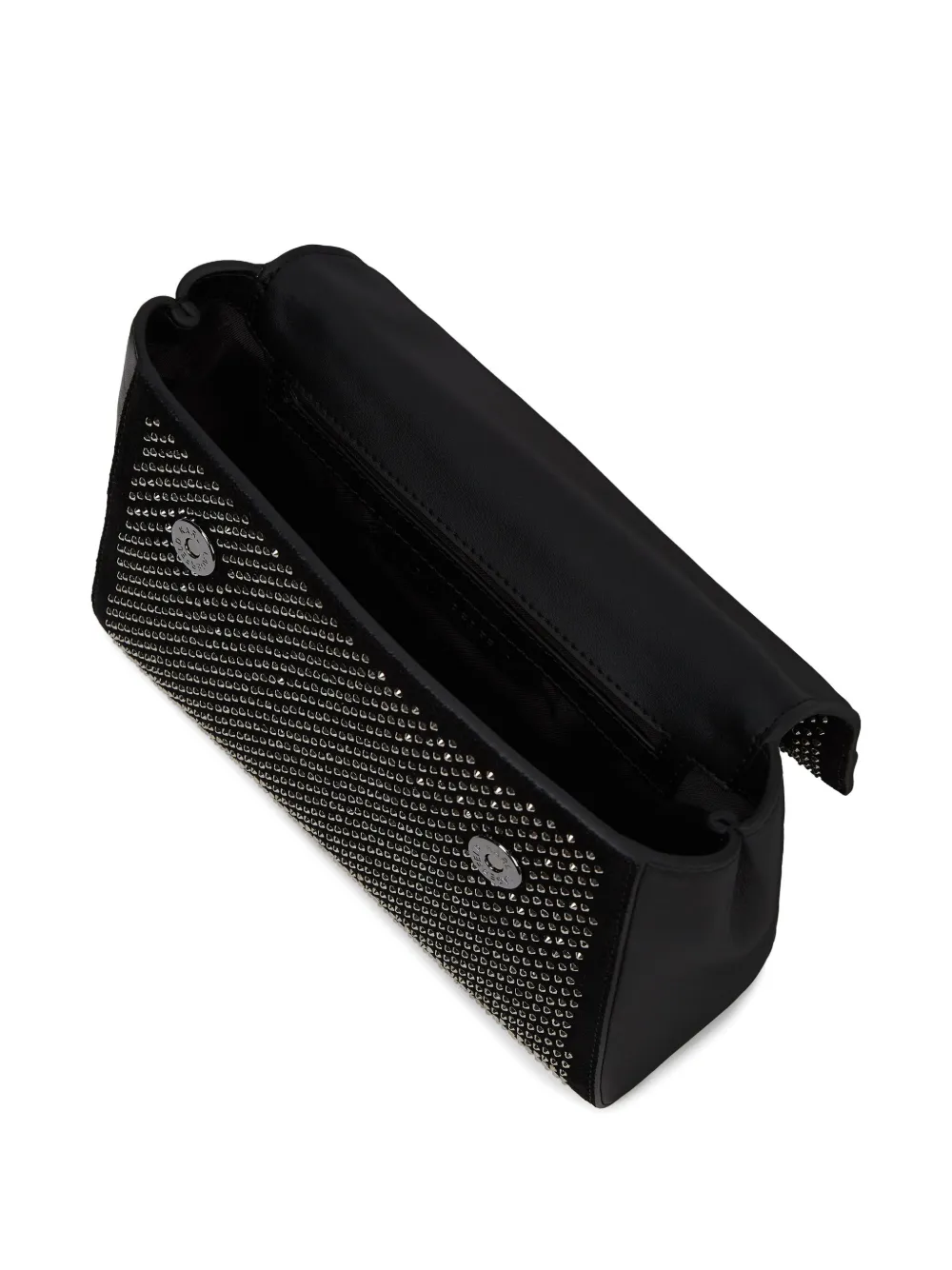 Karl Lagerfeld K Autograph shopper verfraaid met stras Zwart