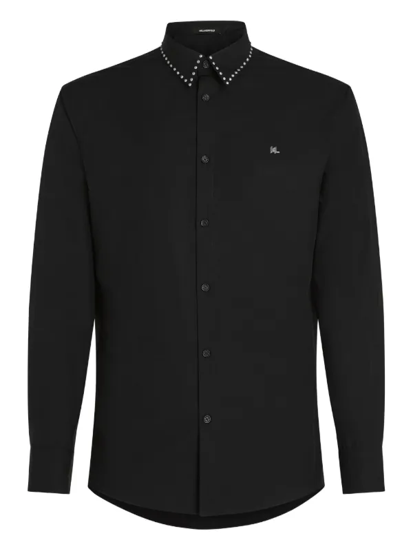 karl lagerfeld men's dress shirt Karl Lagerfeld Paris Men's Slim-Fit Solid Satin Dress Shirt