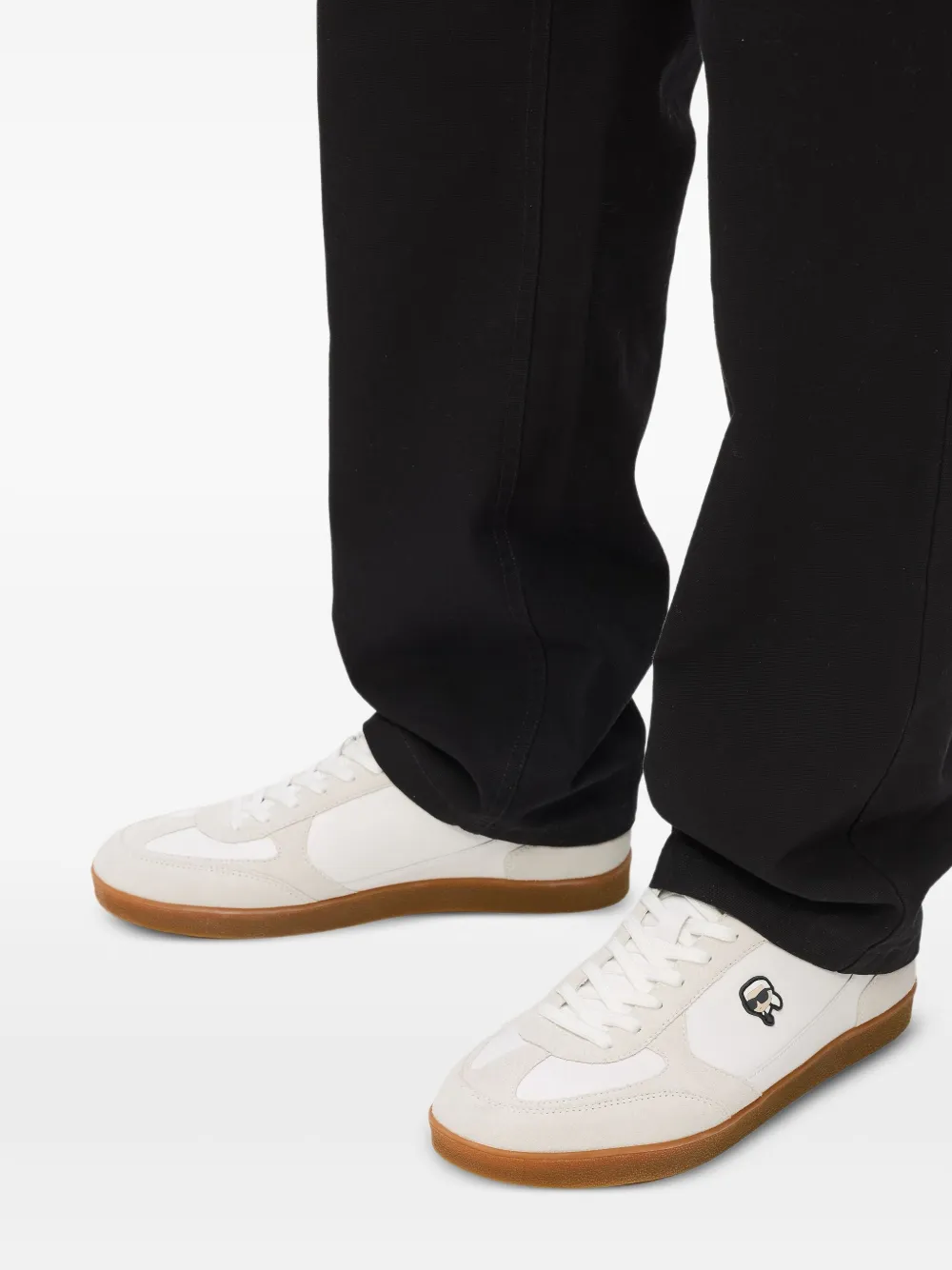 Karl Lagerfeld Kandidate sneakers met logopatch Wit