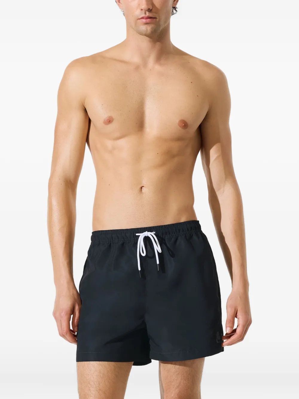 Karl Lagerfeld Zwembroek met trekkoord Blauw