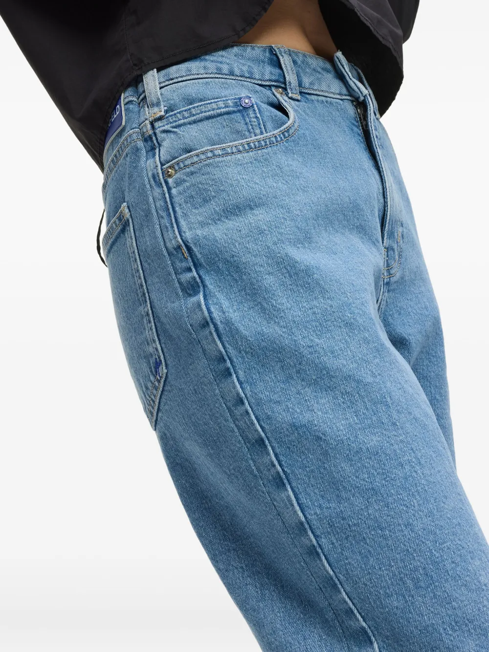 Karl Lagerfeld Jeans mom jeans Blauw