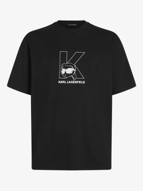 Karl Lagerfeld playera con inicial Ikon K
