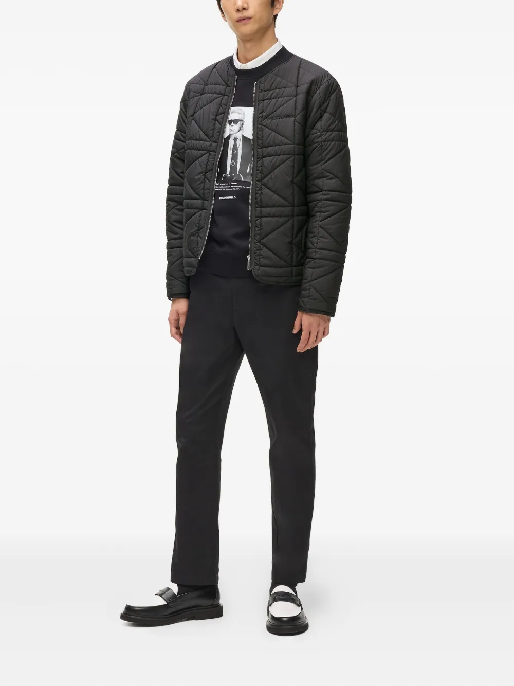 Karl Lagerfeld quilted jacket | Padded & Down Jackets | Image 2