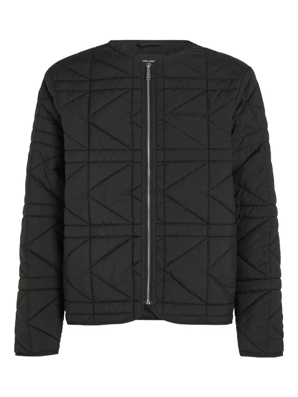 Karl Lagerfeld quilted jacket | Black | Image 1