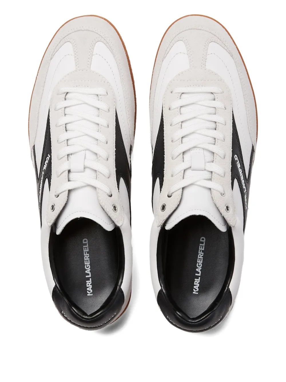 Karl Lagerfeld Jeans Kandidate sneakers met logodetail Wit