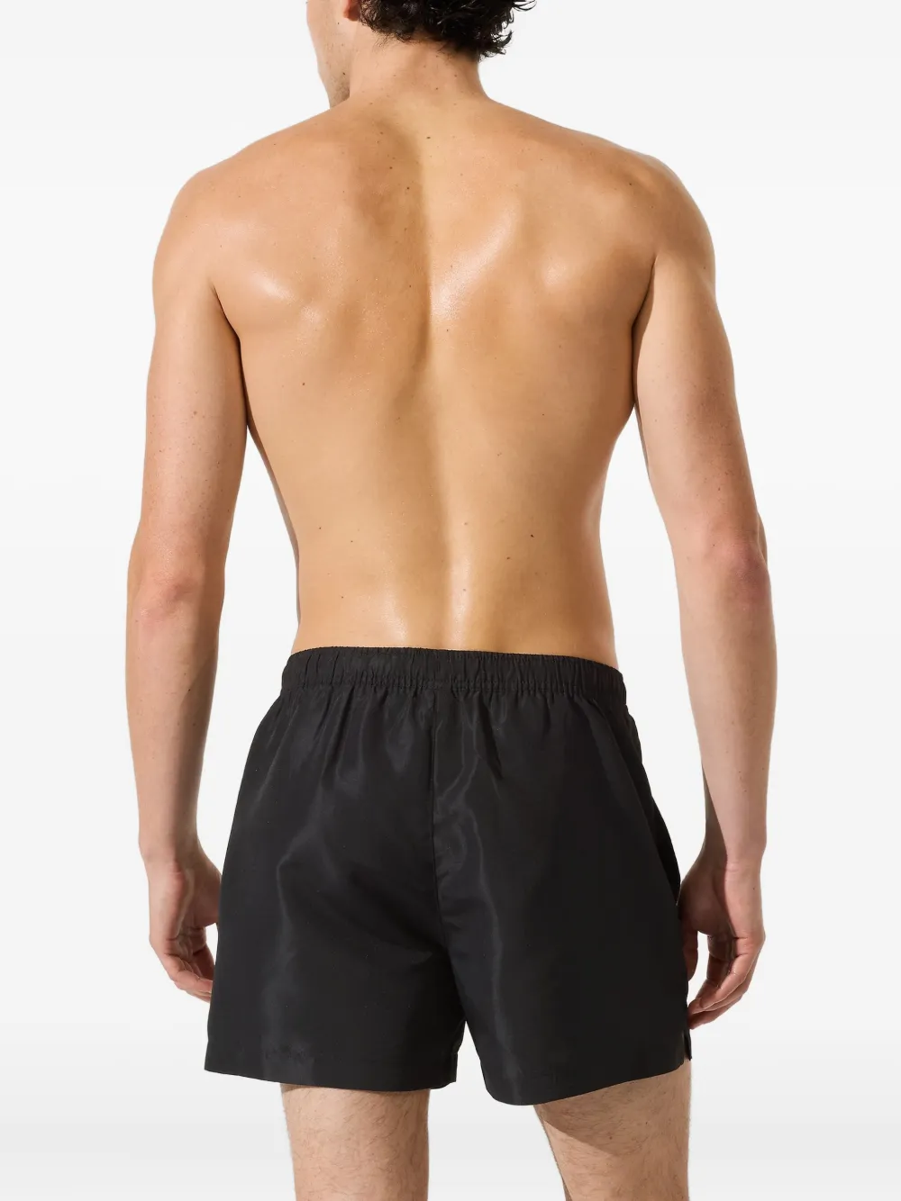 Karl Lagerfeld Zwembroek met logoprint Zwart