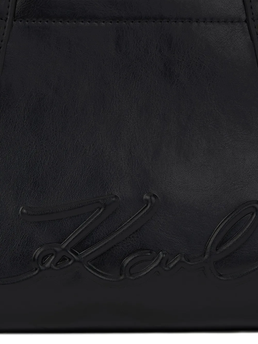 Karl Lagerfeld K Ville kleine shopper Zwart