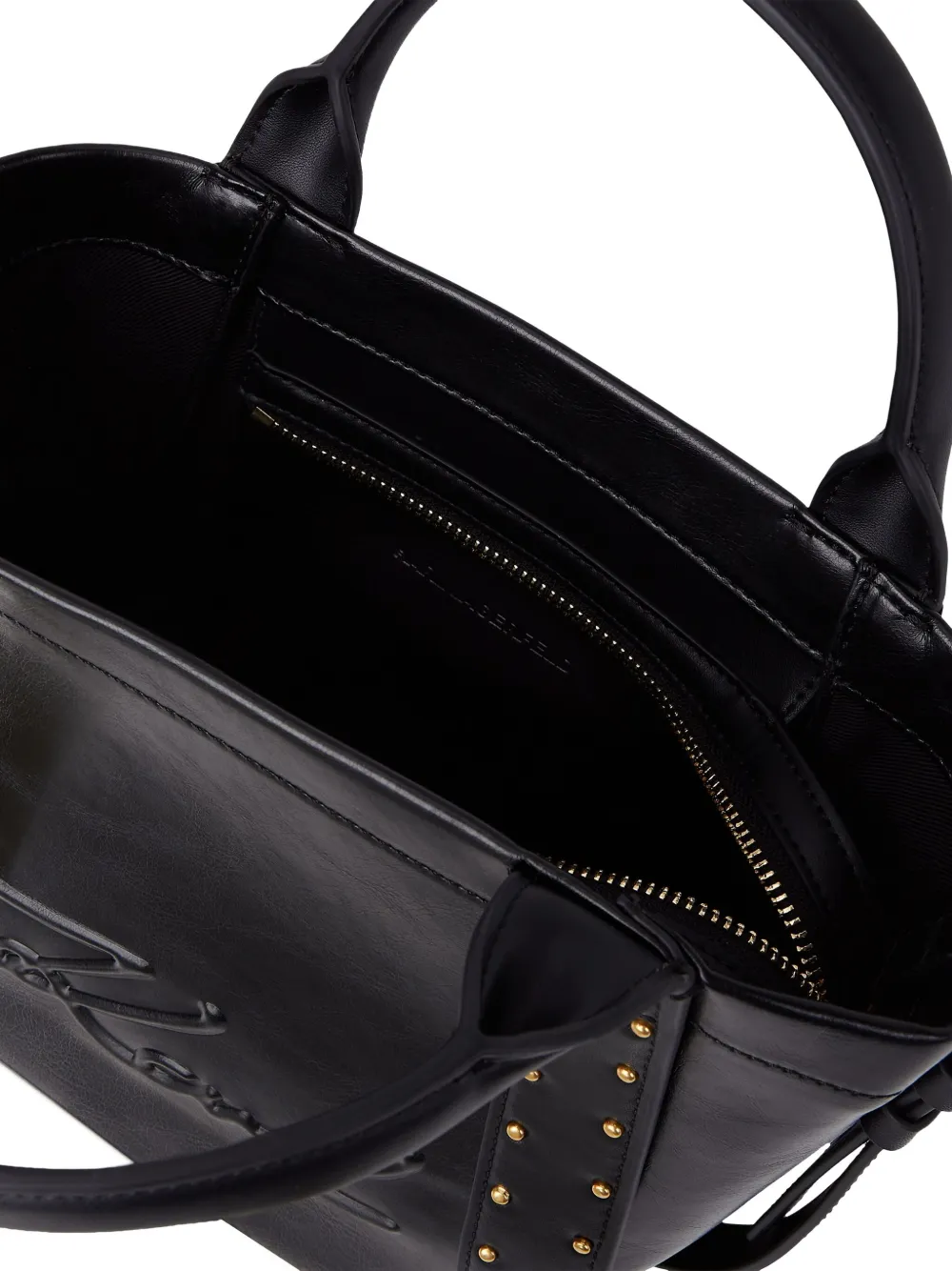 Karl Lagerfeld K Ville kleine shopper Zwart