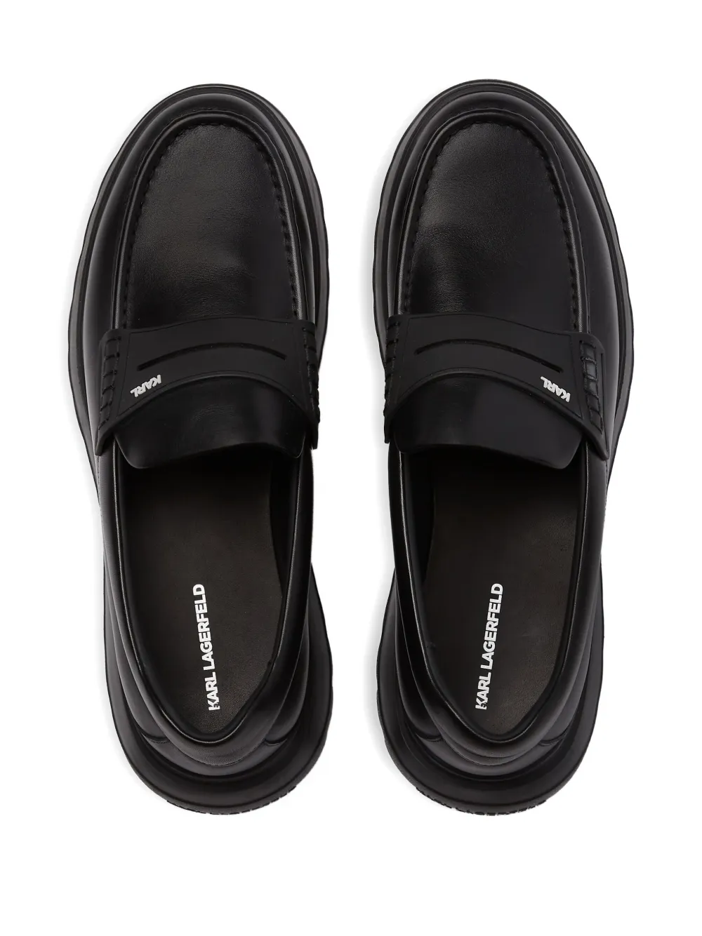 Karl Lagerfeld Keaton loafers Zwart